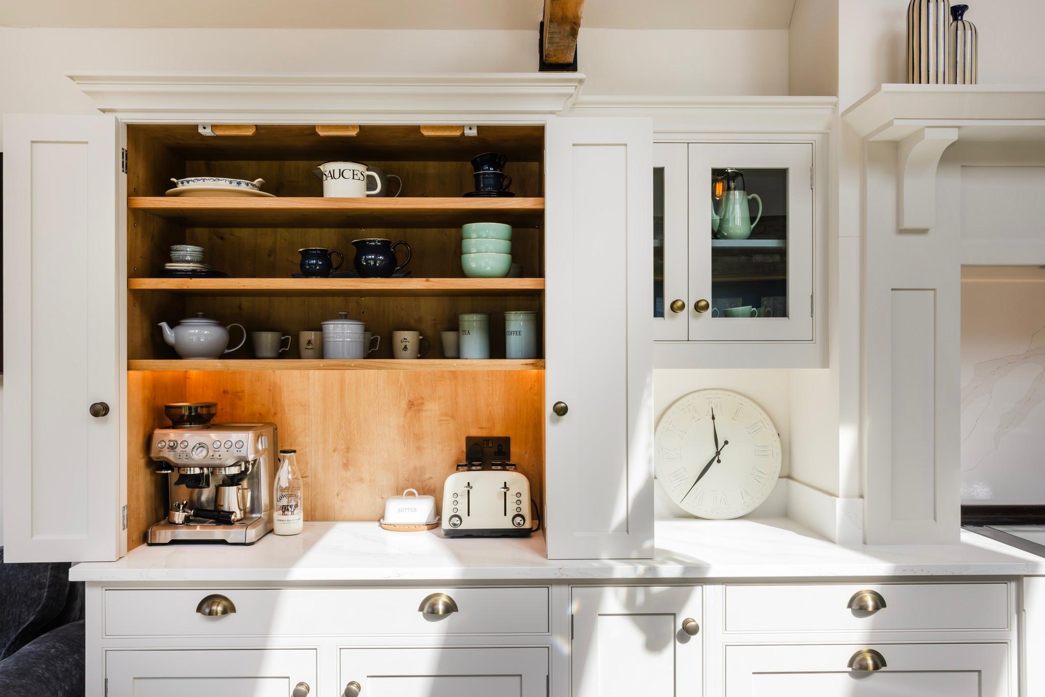 Bespoke kitchen close-up